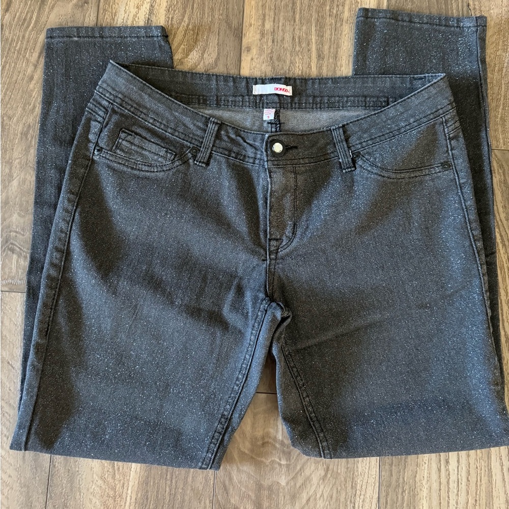 Bongo - Black Sparkle - ladies Jeans - 9
